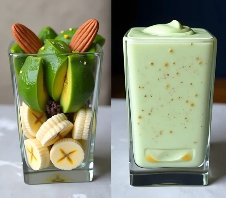 Avocado Banana Dessert Cups