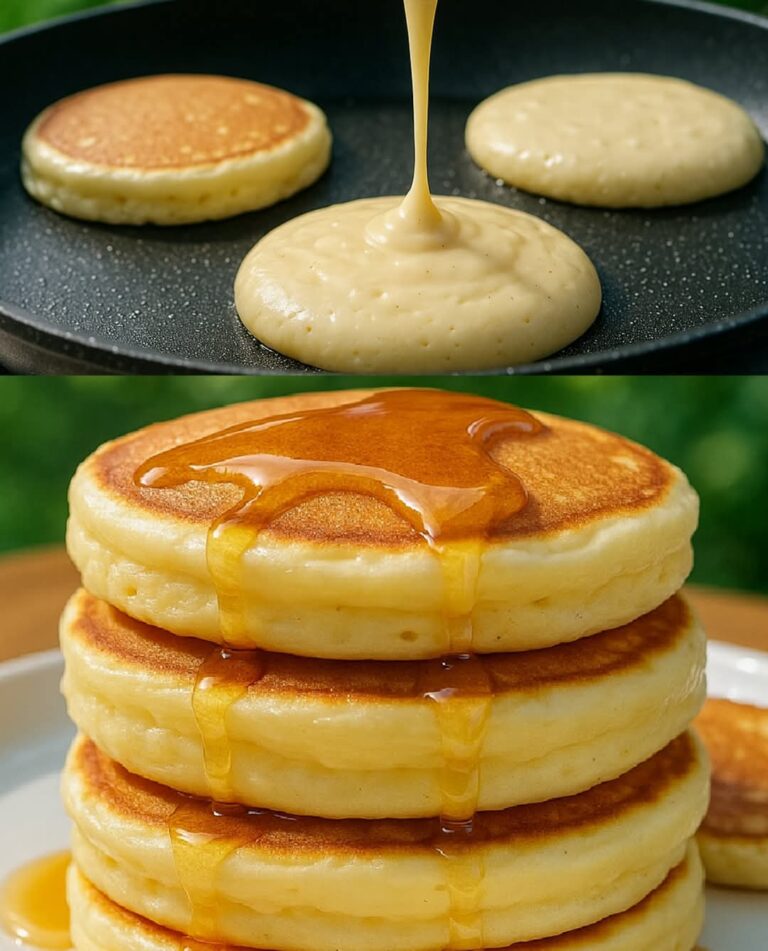 Fluffy Japanese Pancakes